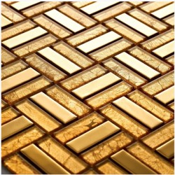 Страхотни мозаечни плочки от стъклокерамика от Betas Glass Mosai , с размер 30 x 30 см.
